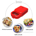 timing multi function sandwich press for breakfast